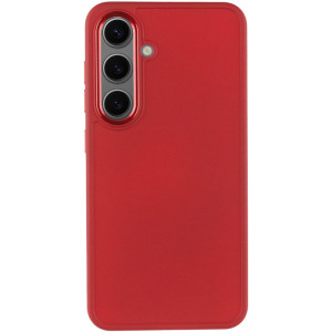 TPU чохол Bonbon Metal Style для Samsung Galaxy S24 / S25 – Червоний