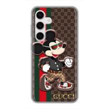 Чехлы Бренд GUCCI для Samsung Galaxy S24 – Маус Гуччи