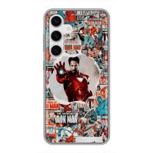 Чехлы с героями Марвел Samsung Galaxy S24 (VPrint)