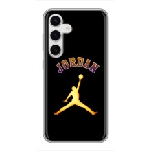 Чехлы для Samsung Galaxy S24 - с картинкой JORDAN (AlphaPrint) (Jordan Gold)