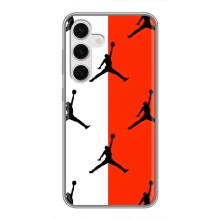 Чехлы для Samsung Galaxy S24 - с картинкой JORDAN (AlphaPrint) (Лого Джордан)