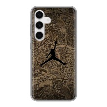 Чехлы для Samsung Galaxy S24 - с картинкой JORDAN (AlphaPrint) (Logo Jordan)
