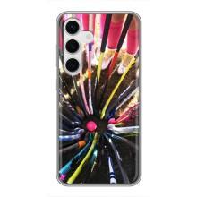 Чехлы с принтом Спортивная тематика для Samsung Galaxy S24 – Флорбол