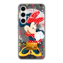 Чехол Disney Mouse Samsung Galaxy S24 (PREMIUMPrint) (Minni с бантиком)