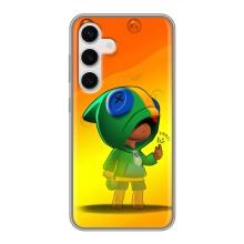 Чохол Бравл Старс для Samsung Galaxy S24 – LEON в кофті