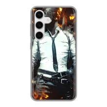 Чохол з картинкою "Герой Pubg" на Samsung Galaxy S24 – Man Пубг