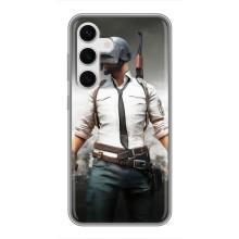 Чохол з картинкою "Герой Pubg" на Samsung Galaxy S24 – Пабг