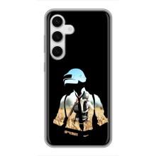 Чохол з картинкою "Герой Pubg" на Samsung Galaxy S24 – Пубг мен