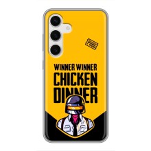 Чеjхол PUBG для Самсунг Галаксi S24 (AlphaPrint) (Pubg шолом)
