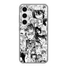 Анимешный чехол для Samsung Galaxy S24 (Ahegao manga)