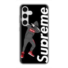 Чехол для Samsung Galaxy S24 с картинкой Supreme (AlphaPrint)