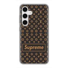 Чехол для Samsung Galaxy S24 с картинкой Supreme (AlphaPrint)
