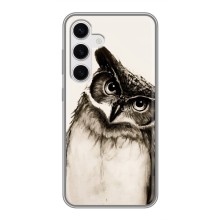 Чохол з пташками на Samsung Galaxy S24 (VPrint) (Сова)