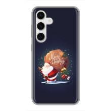 Чохол Санта Клаус для Samsung Galaxy S24 (Подарунки від Санти)