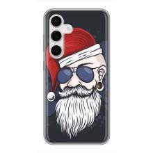 Чохол Санта Клаус для Samsung Galaxy S24 (Різдвяний МЕН)