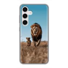 Чохол Король лев на Самсунг Галаксi S24 – Мусафа і Сімба