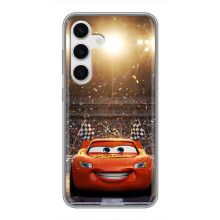 Чехол с принтом Маквин для Samsung Galaxy S24 – Красный Маквин