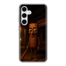 Чехол с мемом Тралалело тралала на Samsung Galaxy S24 (Тунг тунг тунг сахур)