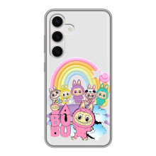 Чехол с Лабубу на Samsung Galaxy S24 (Фон Лабубу)