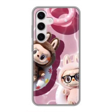 Чехол с Лабубу на Samsung Galaxy S24 (Игрушка Лабубу)