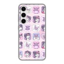 Чехол с персонажем Куроми на Samsung Galaxy S24 – Куроми обои