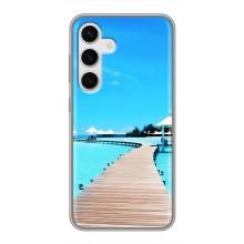 Летний Чехол на Samsung Galaxy S24 – Набережная