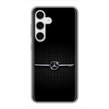 Силиконовый бампер с картинкой машины на Samsung Galaxy S24 (Mercedes)