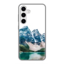 Силиконовый чехол с КАРТИНКАМИ лето для Samsung Galaxy S24 (AlphaPrint) (Гори)