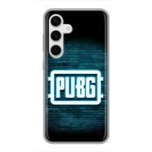 Чехол (TPU) с картинкой "Лого Пабг" на Самсунг С24 – Лого PUBG