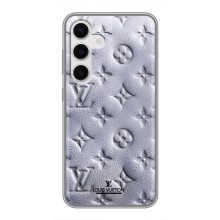 Текстурний Чохол Louis Vuitton для Самсунг Галаксі С24 (Білий ЛВ)