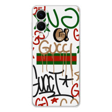 Бренднові Чохли для Samsung Galaxy S25 Edge - (PREMIUMPrint) (Стиль GUUCI)