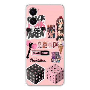 Чехлы с картинкой для Samsung Galaxy S25 Edge – BLACK PINK коллаж