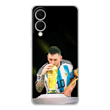 Чохли для Samsung Galaxy S25 Edge (Leo чемпіон) (AlphaPrint) (Кубок Мессі)