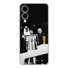 Чохли для Samsung Galaxy S25 Edge (Leo чемпіон) (AlphaPrint) (Мессі коронований)