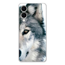 Чехлы с картинками животных Samsung Galaxy S25 Edge (Волк)
