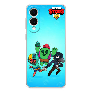 Чехлы Brawl Stars для Samsung Galaxy S25 Edge (AlphaPrint)