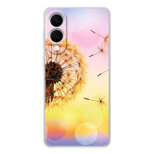 Чехол с картинкой (Стильные) для Самсунг Галакси С25 Эдж - (AlphaPrint) – Одуванчик