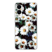 Чехол с картинкой (Стильные) для Самсунг Галакси С25 Эдж - (AlphaPrint) – Ромашки