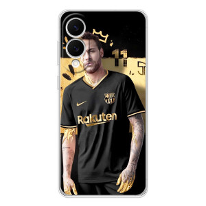 Силиконовый Чехол Samsung Galaxy S25 Edge – Gold Neymar
