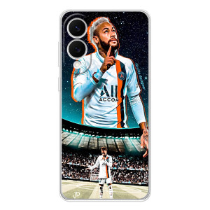 Силиконовый Чехол Samsung Galaxy S25 Edge – Неймар ПСЖ