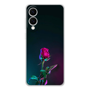 Чехлы с принтом Розочки для Samsung Galaxy S25 Edge – Ночная роза