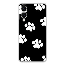 Чехлы с собаками для Samsung Galaxy S25 Edge (VPrint) (Следы собаки)