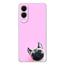 Чехлы с собаками для Samsung Galaxy S25 Edge (VPrint) (Смешная собака)