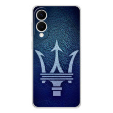 Чехлы с тематикой "Крутые машины" на Samsung Galaxy S25 Edge (Лого Maserati)