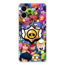 Чехол для Samsung Galaxy S25 Edge Бравл Старс (VPrint) (Лого Brawl Stars)