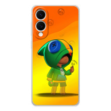 Чехол для Samsung Galaxy S25 Edge Бравл Старс (VPrint) (Мальчик Леон)