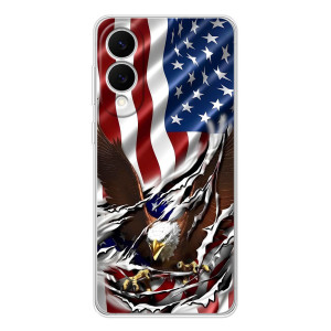 Чехол Флаг USA для Samsung Galaxy S25 Edge – Флаг USA