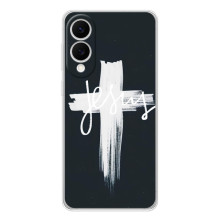 Чехол для Samsung Galaxy S25 Edge (AlphaPrint) - (Христианские) (Иисус)