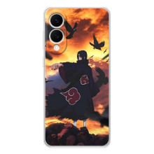 Чехол Итачи Учиха дляСамсунг Галакси С25 Эдж (AlphaPrint) (Итачи с воронами)