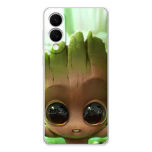 Чехол МАРВЕЛ для Самсунг Галакси С25 Эдж (AlphaPrint) (Милый Грут)